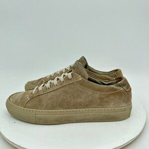 Woman By Common Projects Achilles Women Size 7.5 Brown Suede Casual Shoes